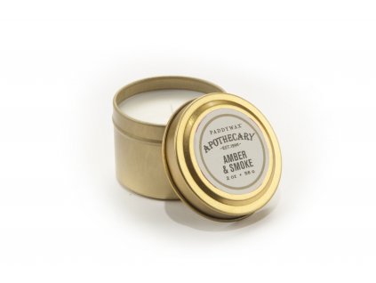 Paddywax Apothecary AMBER & SMOKE vonná sviečka 2 oz. (2 oz / 56 g) - PRELIAČENÝ OBAL