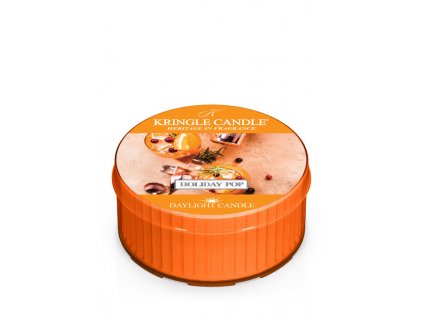 Kringle Candle Holiday Pop vonná sviečka (42 g)