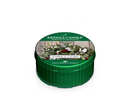 Kringle Candle Juniper & Laurel vonná sviečka (42 g)