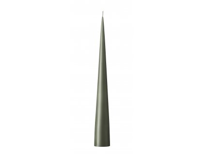 ester-erik Cone candles I Box I 37cm I 2pcs. | 70 green soil