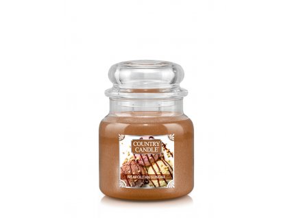 Country Candle Neapolitan Sundae vonná sviečka stredná 2-knôtová (453 g)