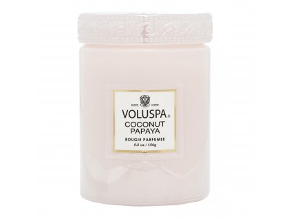 Voluspa Vermeil Coconut Papaya Small Jar vonná sviečka (5.5oz / 156g)