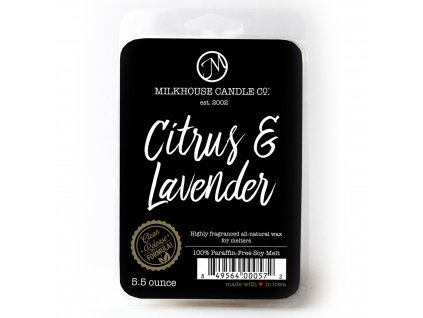 MILKHOUSE CANDLE Citrus & Lavender vonný vosk 155g