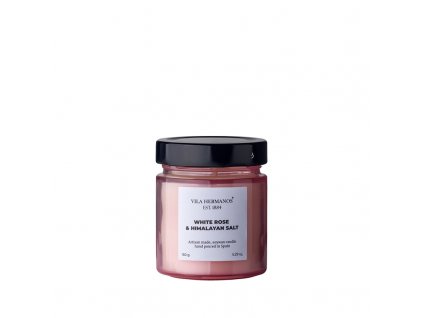 Vila Hermanos Apothecary Rosa White Rosa & Hymalayan Salt vonná sviečka 150g