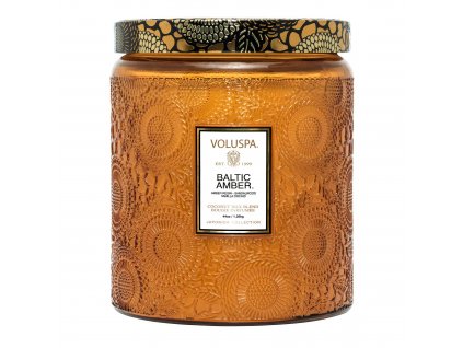 Voluspa Japonica Baltic Amber Luxe vonna sviecka