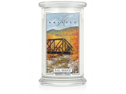 Kringle Candle Rail Bridge vonná sviečka veľká 2-knôtová (624 g)