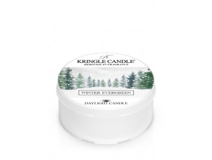 Kringle Candle Winter Evergreen vonná sviečka (42g)