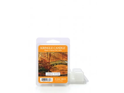 Kringle Candle Amber Wood vonný vosk (64g)