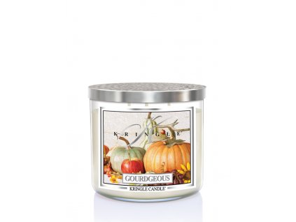 Kringle Candle TUMBLER Gourdgeous 3-knôtová vonná sviečka (411g)