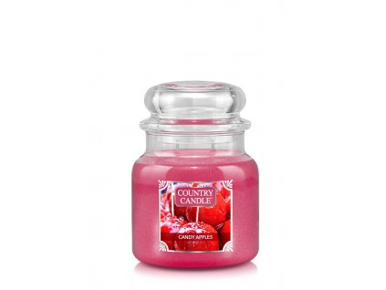 Country Candle Candy Apples vonná sviečka stredná 2-knôtová (453 g)