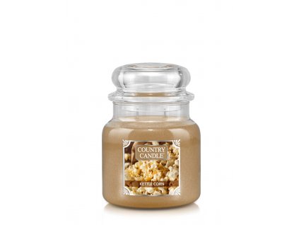 Country Candle Kettle Corn vonná sviečka stredná 2-knôtová (453 g)