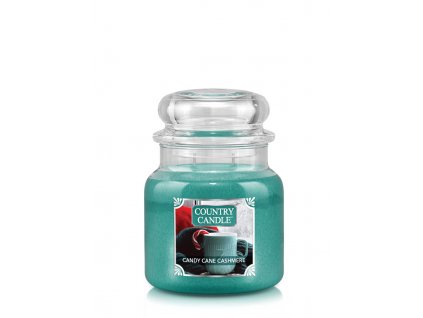 Country Candle Candy Cane Cashmere vonná sviečka stredná 2-knôtová (453 g)