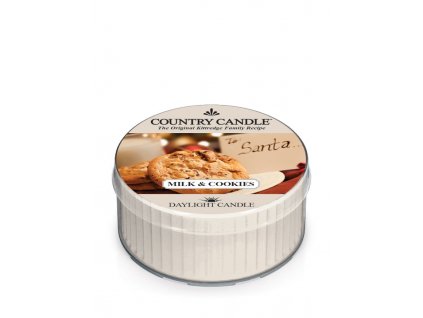 Country Candle Milk & Cookies vonná sviečka (42g)