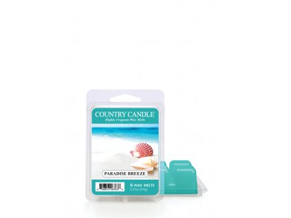 Country Candle Paradise Breeze vonný vosk (64 g) -ZAFARBENÁ