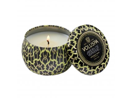 Voluspa Maison Noir Jardin De Verveine mini tin vonná sviečka 113g