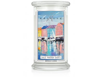 Kringle Candle Salt Water Taffy vonná sviečka veľká 2-knôtová (624 g)