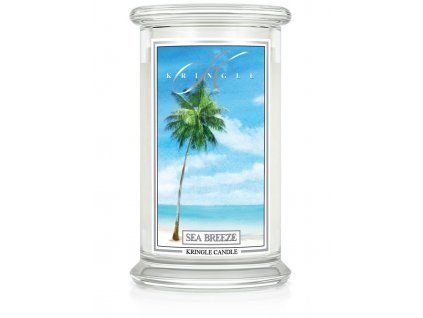 Kringle Candle Sea Breeze vonná sviečka veľká 2-knôtová (624 g)