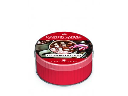 Country Candle Peppermint Cocoa vonná sviečka (42g)