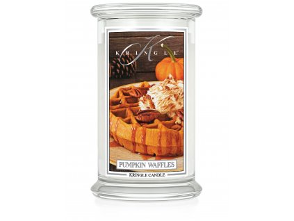 New kringle label 22oz large jar pumpkin waffles copy