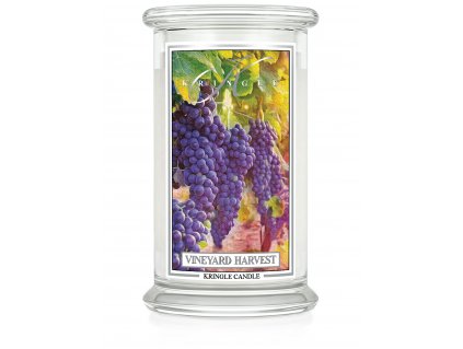 Kringle Candle Vineyard Harvest vonná sviečka veľká 2-knôtová (624 g)