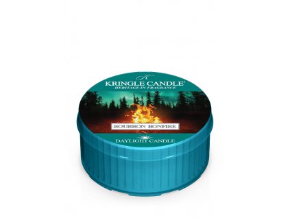 Kringle Candle Bourbon Bonfire vonná sviečka (42g)