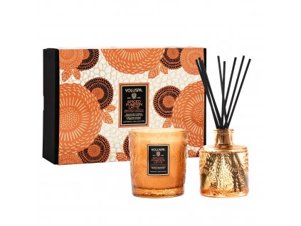 Voluspa Holiday Spiced Pumpkin Latte duo set