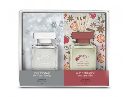 ipuro Essentials Snowflake & Berries 2x50ml difúzor v darčekovom balení