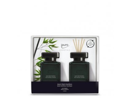 black bamboo 2x50 ml ipuro difúzor