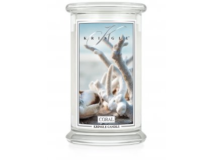Kringle Candle Coral vonná sviečka veľká 2-knôtová (624 g)