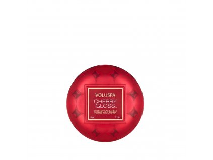 Voluspa Capsule Cherry Gloss Mini Tin vonná sviečka 113g