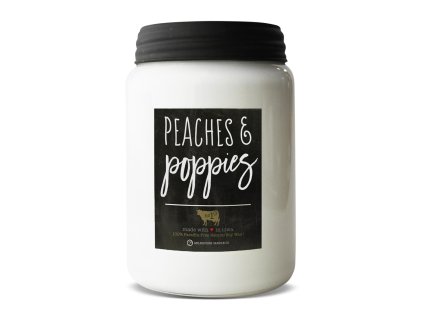 Peaches&Poppies 26oz White