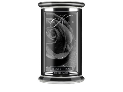 Kringle Candle Reserve Midnight Rose vonná sviečka veľká 2-knôtová (624 g)