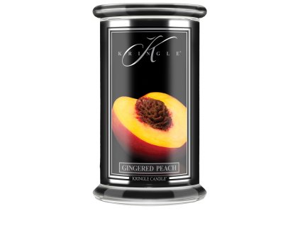 45023 kringle candle reserve gingered peach vonna sviecka velka 2 knotova 624 g