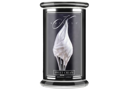 45047 kringle candle reserve sweet cream vonna sviecka velka 2 knotova 624 g