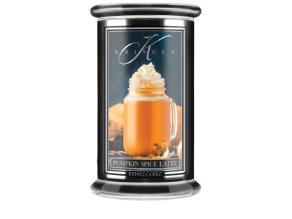45575 kringle candle pumpkin spice latte vonna sviecka velka 2 knotova 624 g