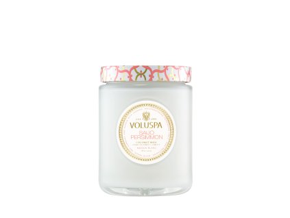 Voluspa Maison Blanc Saijo Persommon Jar veľká sviečka (18oz / 510g)