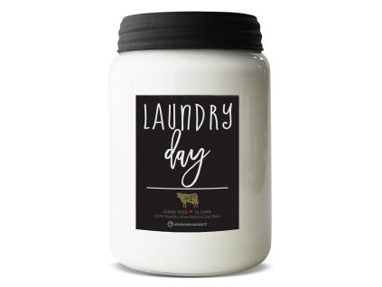 Laundry Day 26oz FH Jar White BKG