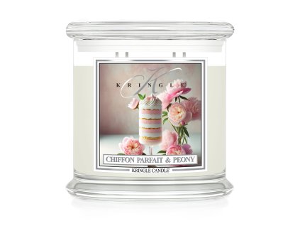 Copy of KC 4 wick jar chiffon parfait peony copy