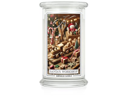 KC 22oz large jar santas workshop copy