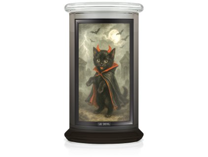 kc large jar lil devil kitten black frame copy 1