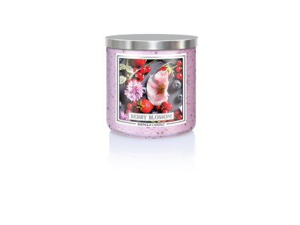 KC 852 berry blossom purple spangled jar silver lid copy