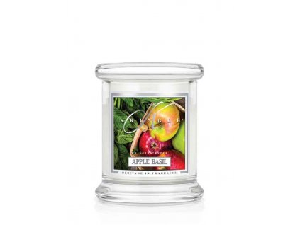 Kringle Candle Apple Basil vonná sviečka mini 1-knôtová (127 g)