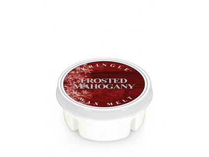 Kringle Candle Frosted Mahogany vonný vosk (35 g)