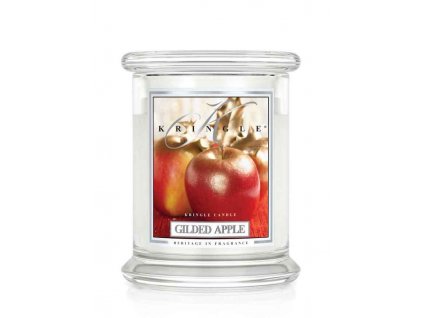 Kringle Candle Gilded Apple vonná sviečka stredná 2-knôtová (411 g)