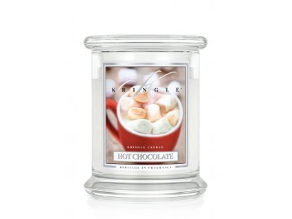 Kringle Candle Hot Chocolate vonná sviečka stredná 2-knôtová (411 g)