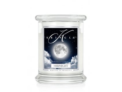 Kringle Candle Midnight vonná sviečka stredná 2-knôtová (411 g)