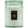 Voluspa Japonica Holiday White Cypress Large Jar (16 oz / 453g)
