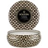 Voluspa Maison Noir Ambre Lumiere 3 Wick Tin vonná sviečka 340g