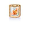 KC 852 tangerine tulips orange spangled jar gold lid copy