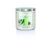 KC 852 emerald shake silver lid jar